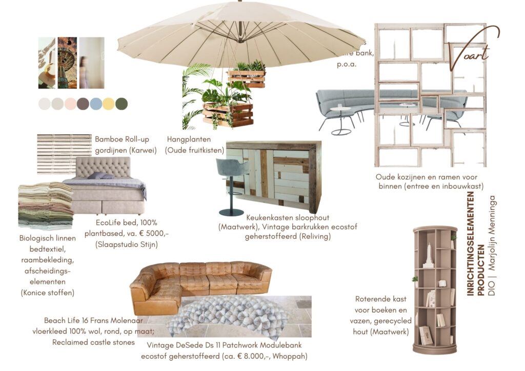 INRICHTINGSELEMENTEN – PRODUCTEN BG